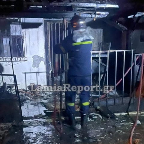 Το σπίτι όπου βρήκε τραγικό θάνατο η 32χρονη στη Φθιώτιδα