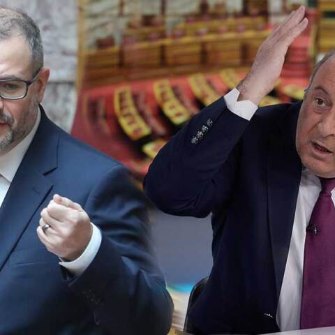 Νίκος Τσάφος και Δημήτρης Καμπουράκης