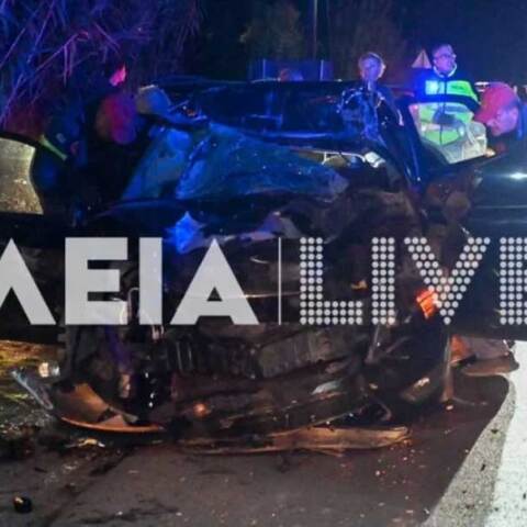 Τροχαίο στην Ηλεία με έναν νεκρό οδηγό