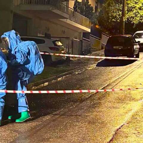 Επιχείρηση ανάσυρσης δοχείου με επικίνδυνο υλικό στον Άγιο Δημήτριο