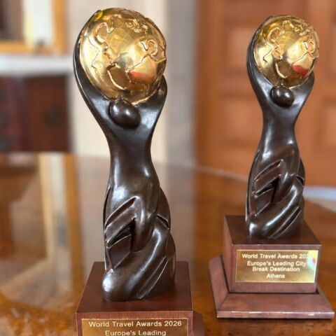 Διπλή διάκριση για την Αθήνα στα World Travel Awards 2026 ως κορυφαίος City Break προορισμός και κορυφαίο Γραφείο Συνεδρίων στην Ευρώπη.