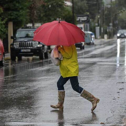 Βροχερός ο καιρός στην Αττική