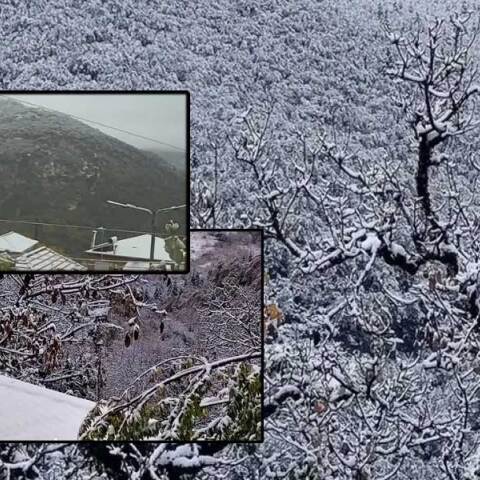 Στα λευκά ορεινά χωριά στη Φθιώτιδα