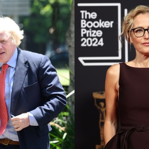 Τζίλιαν Άντερσον και Μπόρις Τζόνσον