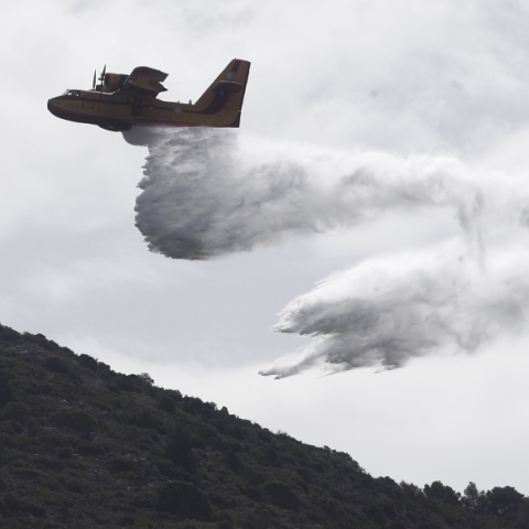 Αχαΐα: Οριοθετήθηκε η φωτιά στο Δροσάτο Καλαβρύτων 