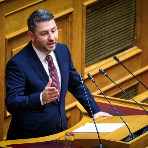 Ο πρόεδρος του ΠΑΣΟΚ, Νίκος Ανδρουλάκης