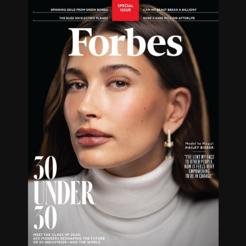 Hailey Bieber Forbes