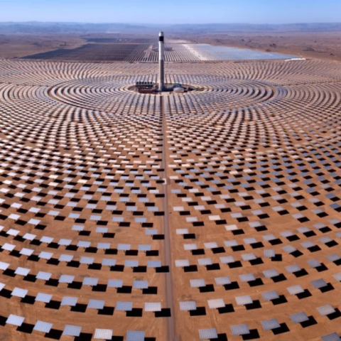 Ηλιοθερμικός σταθμός στο Μαρόκο 