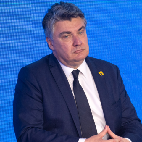 Ο πρόεδρος της Κροατίας, Ζόραν Μιλάνοβιτς