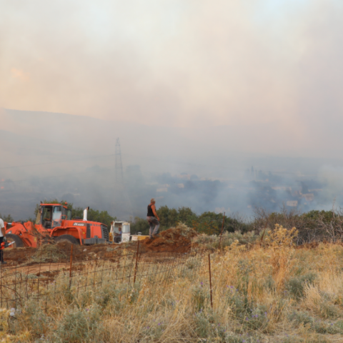Φωτιά στην Καβάλα: Καλύτερη η εικόνα