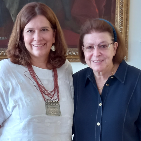 Συνάντηση εργασίας της υπουργού Πολιτισμού Λ. Μενδώνη με την υφυπουργό Πολιτισμού της Κύπρου Λ.Κασσιανίδου