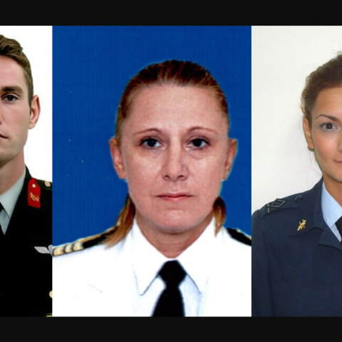 Οι τρεις στρατιωτικοί που έχασαν τη ζωή τους σε τροχαίο δυστύχημα στη Λιβύη