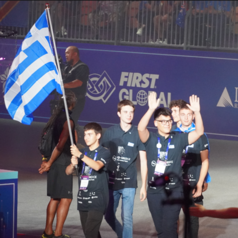 Τρίτη θέση για το ρομπότ της εθνικής ομάδας ρομποτικής First Global - ΔΕΗ Team Greece