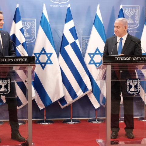 O K. Μητσοτάκης στο Ισραήλ - Συναντάται με Νετανιάχου