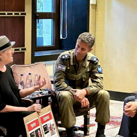 Συνάντηση του Κυριάκου Μητσοτάκη με συγγενείς ομήρων της Χαμάς