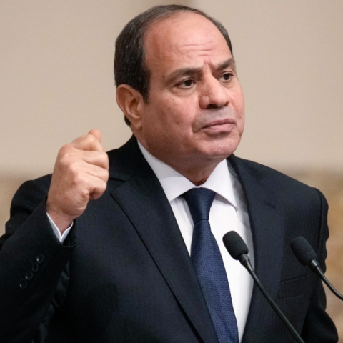  Ο Αιγύπτιος πρόεδρος Σϊσι προειδοποιεί ότι η περιοχή μπορεί να μετατραπεί σε «ωρολογιακή βόμβα»