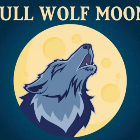 Το «φεγγάρι του Λύκου» σε απεικόνιση από το Almanac