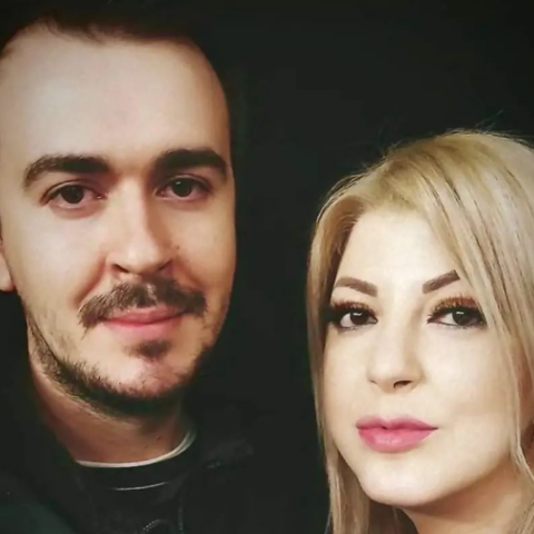 Η κόρη της Άντζελας Δημητρίου, Όλγα Κιουρτσάκη, με τον σύζυγο της Φώτη Λιώση