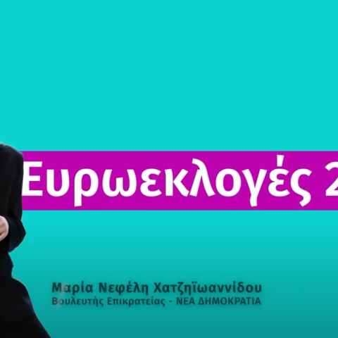 Η Νεφέλη Χατζηιωαννίδου στο λογότυπο των Small Tok