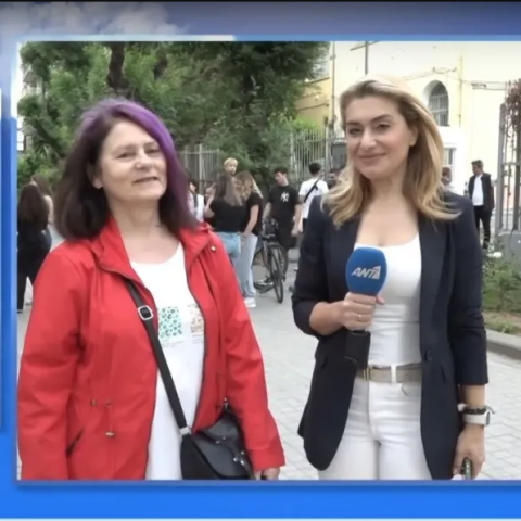 Η Κατερίνα Κυριάκη στα 66 της χρόνια δίνει για πρώτη φορά Πανελλήνιες Εξετάσεις