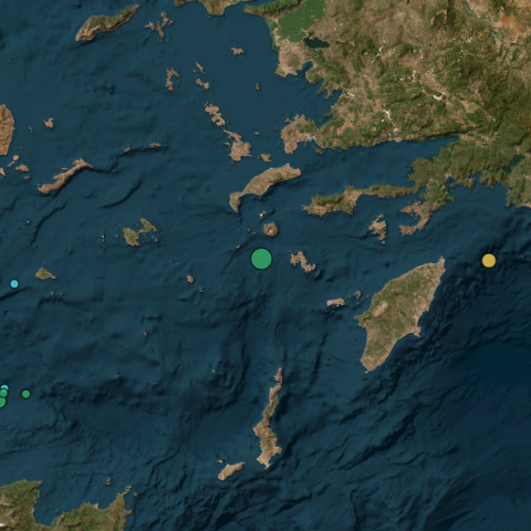 Σεισμός στη Νίσυρο