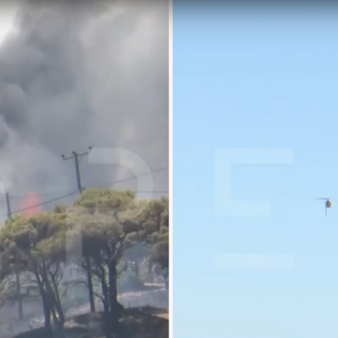 Φωτιά στην Κερατέα