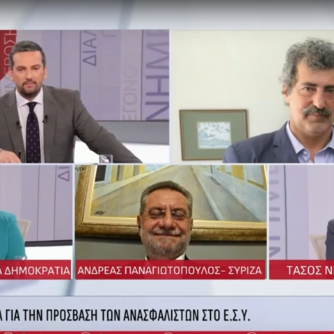 Ο Παύλος Πολάκης επιτέθηκε στη Μαρία Συρεγγέλα στον τηλεοπτικό αέρα