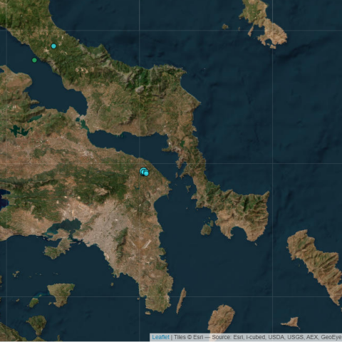 Σεισμός στην Αττική τα ξημερώματα της Παρασκευής