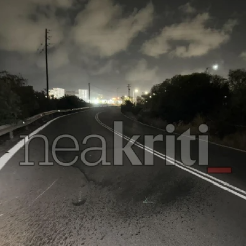 Τροχαίο δυστύχημα με θύμα 25χρονο στο Ηράκλειο Κρήτης