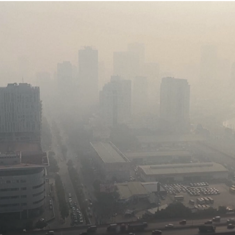 Η πιο μολυσμένη πόλη στον κόσμο καλύπτεται από πυκνό νέφος τις τελευταίες εβδομάδες