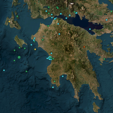 Ισχυρός σεισμός τώρα στην Ηλεία