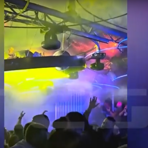 Βόρεια Μακεδονία: Βίντεο ντοκουμέντο από τη στιγμή που φουντώνει η φωτιά στην οροφή