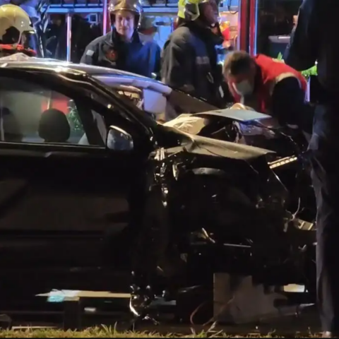 Τροχαίο ατύχημα στη Λεωφόρο Ποσειδώνος