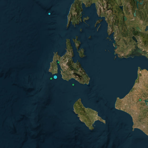 Σεισμός τώρα στην Κεφαλονιά