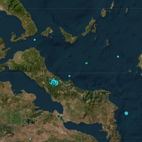 Νέος ισχυρός σεισμός στην Εύβοια τα ξημερώματα - Αισθητός και στην Αττική