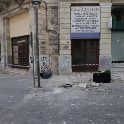 Βίντεο από τη στιγμή του πολύ ισχυρού σεισμού στην Κρήτη