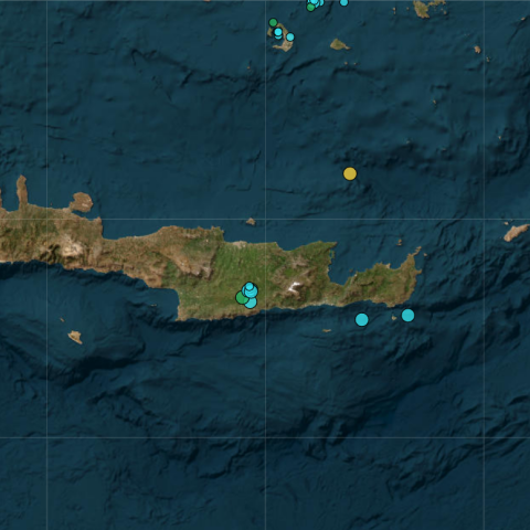 Διπλός σεισμός τώρα στην Κρήτη