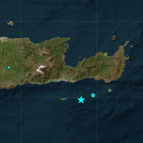 Ισχυρός σεισμός τώρα στην Κρήτη