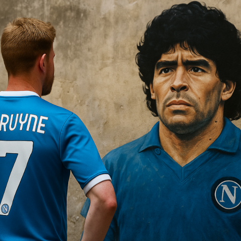 Ο Κέβιν Ντε Μπρόινε δεν πήγε στη Νάπολι για να περάσει την ώρα του