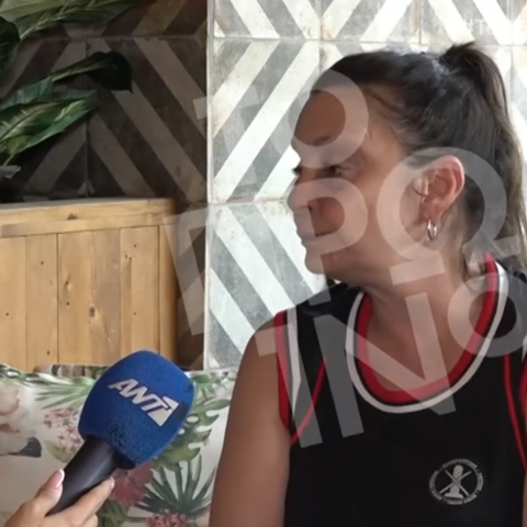 Η Μαρία Κατσαντώνη, πρώην σύζυγος του Στάθη Αγγελόπουλου