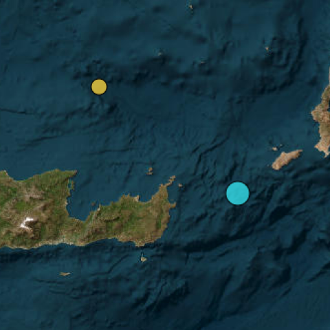 Σεισμός τώρα στην Κάσο