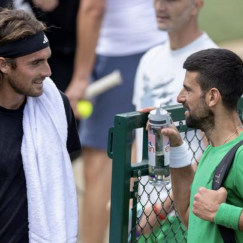 Στέφανος Τσιτσιπάς και Νόβακ Τζόκοβιτς