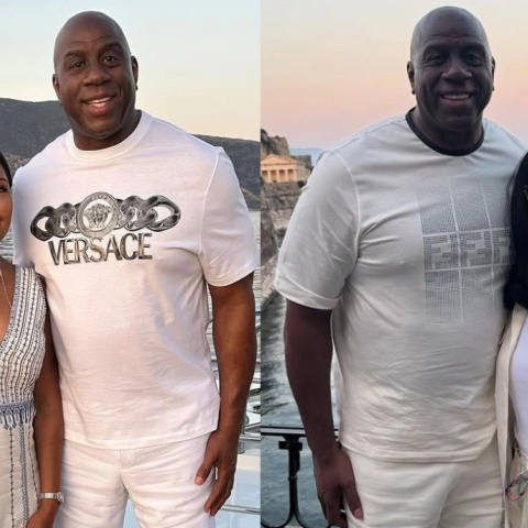 Μάτζικ Τζόνσον: Διακοπές στην Ελλάδα για τον θρύλο του NBA - Η ανάρτησή του στο Instagram