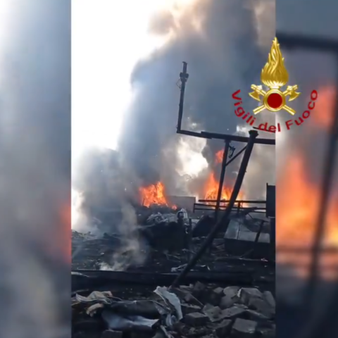 Συναγερμός στη Ρώμη μετά από έκρηξη σε σταθμό καυσίμων