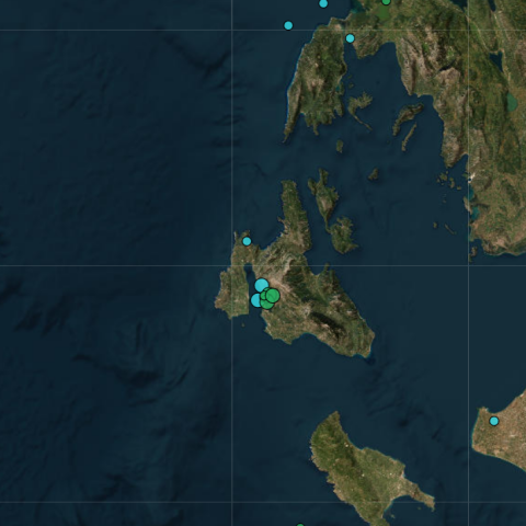 Νέος σεισμός στην Κεφαλονιά