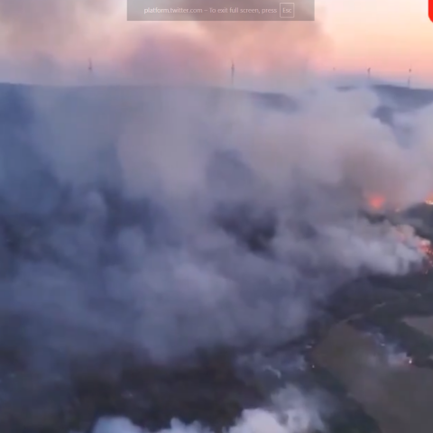 Φωτιά στην Τουρκία