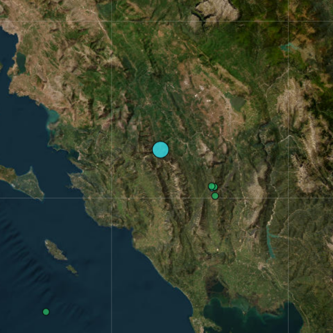 Ισχυρός σεισμός τώρα στα Ιωάννινα