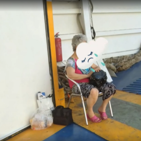 Γυναίκα παρέμεινε στο γκαράζ πλοίου προς τη Θάσο κατά τη διάρκεια του ταξιδιού