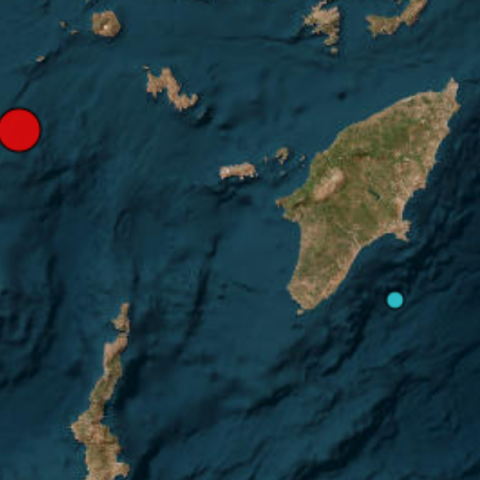 Σεισμός τώρα ανοιχτά της Νισύρου - Έγινε ιδιαίτερα αισθητός στους κατοίκους