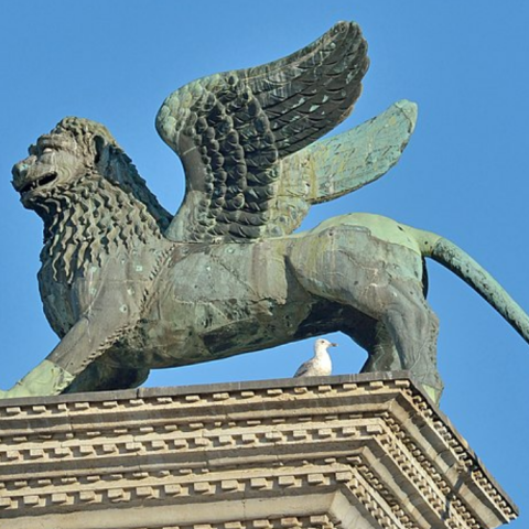 Το Λιοντάρι του Αγίου Μάρκου στη Βενετία κατασκευάστηκε εν μέρει στην Κίνα © Wolfgang Moroder